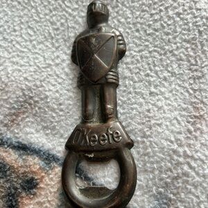 4/$100 beer O'Keefe Knight Bottle Opener VTG 1960 🍺